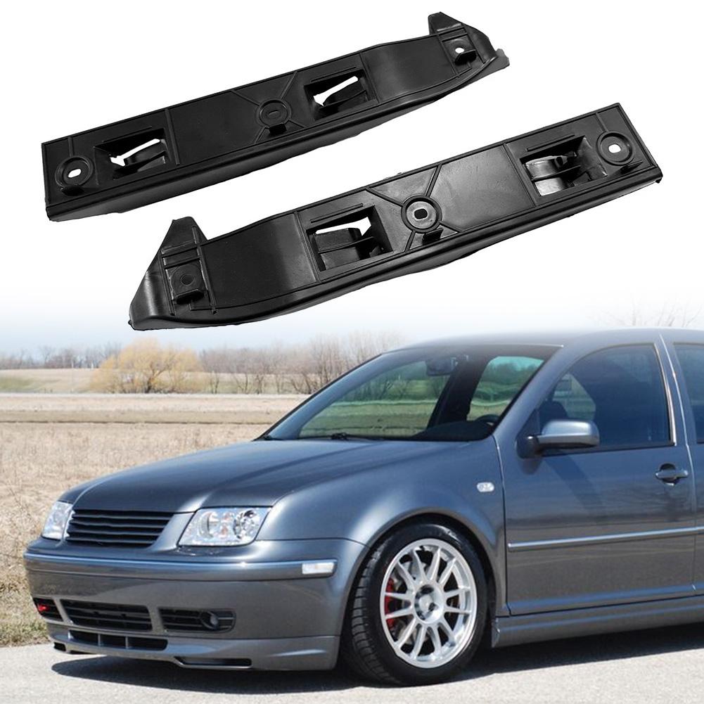 Pair Front Bumper Guide Mount Bracket Replacement for Jetta MK4 1999 2005 Made of ABS Plastic OEM 1J5807183B 1J5807184B China Mainland