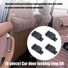 ABS Vehicle Door Latches Protector Reinforcement Kit Eliminates Squeaks Ensures Quiet Operation Pack Of 4 For W123 W126