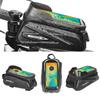 Bicycle Phone Mount Bags Waterproof Front Frame Top Tube Bag Cycling Bike Phone Tool Storage Bag