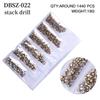 Long Bag Nail Art Jewelry Glass Flat Bottom Diamond Nail Art Diamond Nail Art Jewelry Mixed