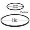 2ST svart gummivakuumpumptätningssats packning 11668626471 för BMW 1 3 5 7 Series X1 X5 Z4 318i 320i 520li 120i N42 N46 N62 N73