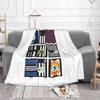 Newcastle Black And Whites Best Selling Room Household Flannel Blanket Newcastle New Newcastle Magpies Magpies 2021 Magpies