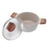 Double Ear Soup Pot Prevent Sticking Fast Heating Visible Elegant Universal Dutch Oven with Lid for