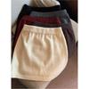 Women's High-Waisted Elastic Waist Gray Knit Skirt - Autumn/Winter 2025 Hip-Hugging A-Line Style