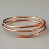Pure Copper Wrap Bangle, Handmade Jewelry, Gift for Women, Mothers Day Gift