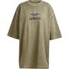 Adidas Originals Adilenium Season 2 Washed Oversized Trefoil Tee Gender Neutral