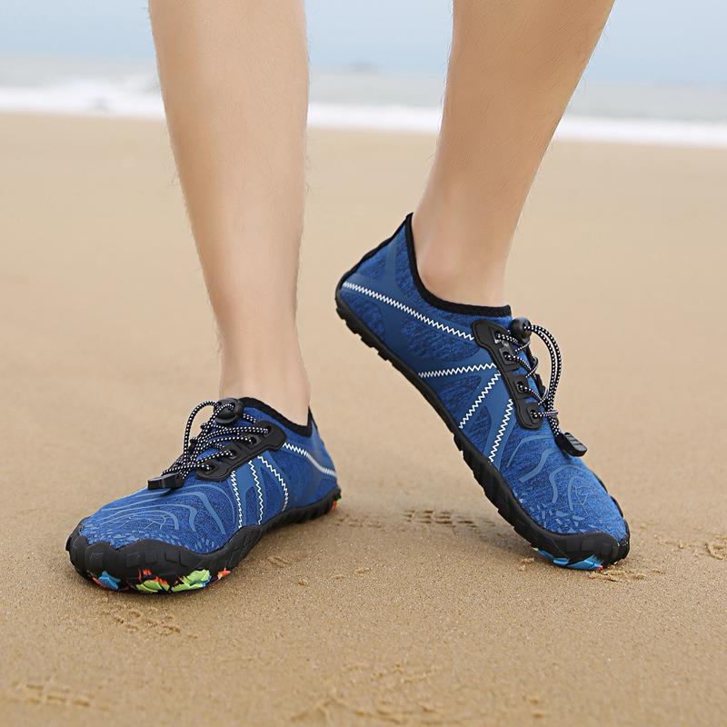 Outdoor Leisure Stream Backtracking Shoes Sports Wading Shoes Five-Finger Mountaineering Leaking Rafting Paddling Shoes Fishing Shoes