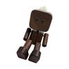 Wooden Swinging Robot Legs Car Air Freshener Decorative Figurine For Aromatic Scent Diffusion