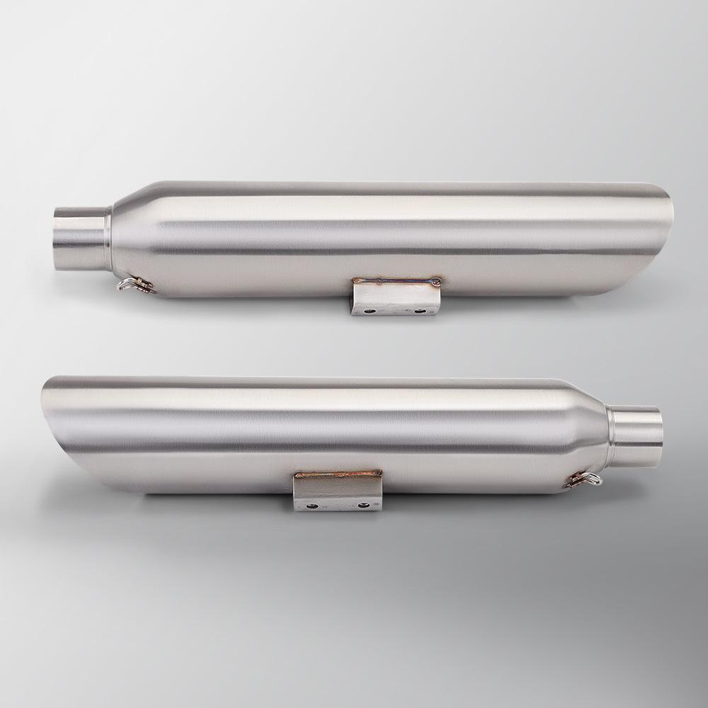 Motorcycle Cruiser Prince Hanwei YP500 Stainless Steel Full Exhaust System Modification