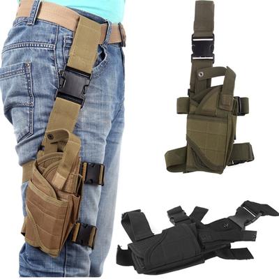Universelles linkes rechtes Handfeuerwaffe Holster Taktische Tornado Oberschenkel Holster Jagd Airsoft Glock Handfeuerwaffe Halter Tasche