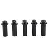 Motorcycle Windshield Mounting Hardware 5pcs Well Nuts Windscreen Screws Bolt Cap Trim Kit for Stable and Secure Installation