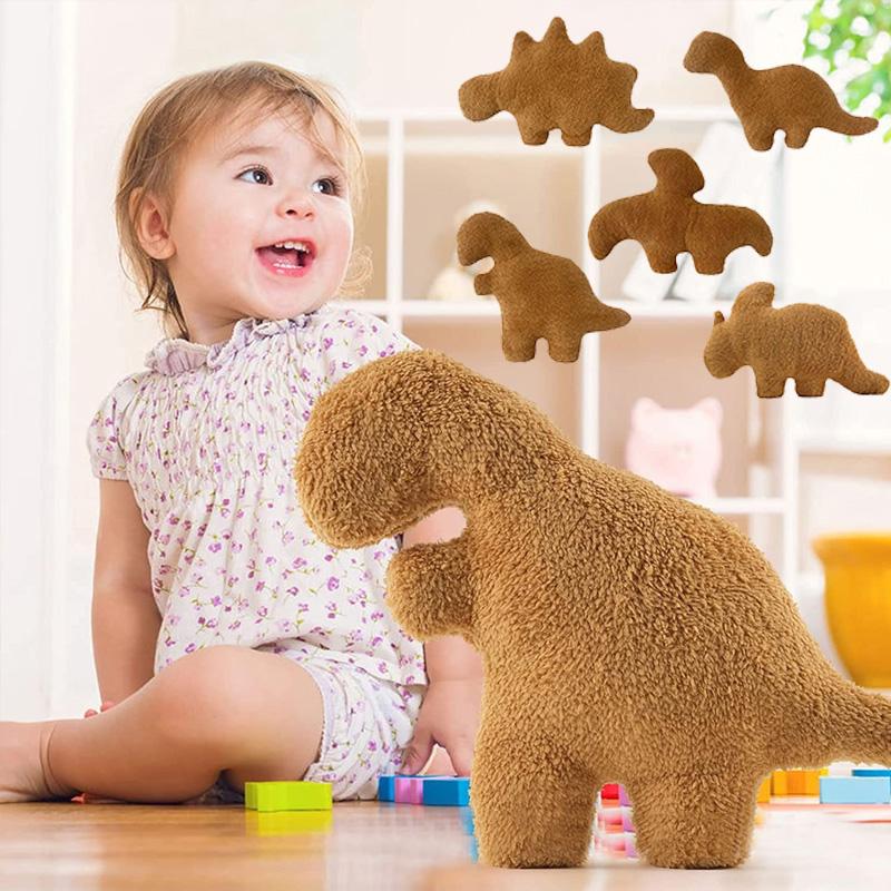 

Мультяшная подушка-динозавр для детей, подарок, чучело, самородок, плюшевый домашний декор, развивающие игрушки