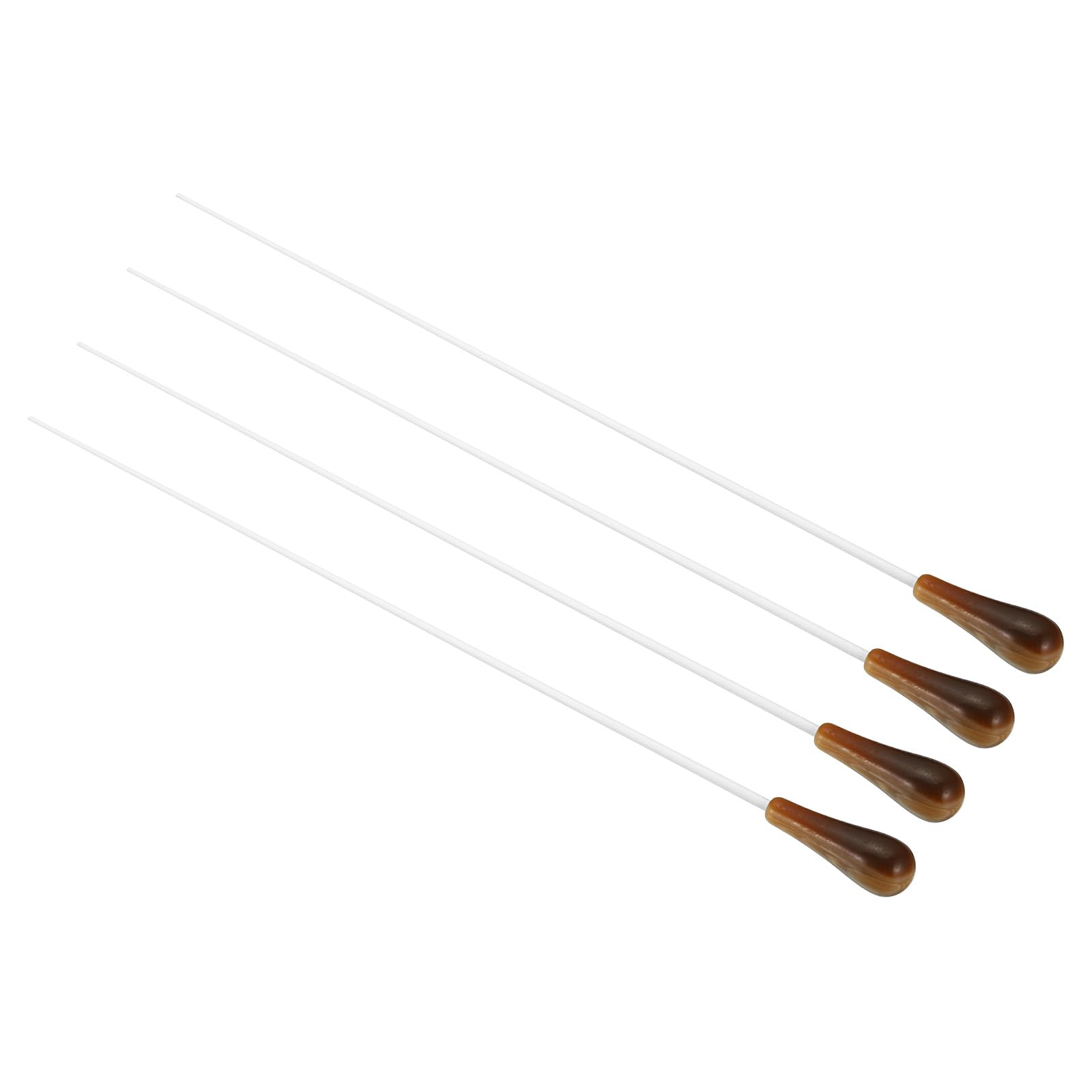 

PATIKIL Дирижерские палочки, набор из 4 оркестровых палочек с ручкой из смолы для преподавателей вокала и музыки, желтые, 38 см/15 дюймов, для дирижеров,