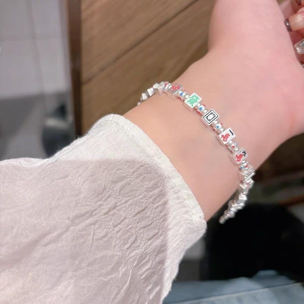 Adjustable New Year Bracelet Zinc Zinc Alloy Friendship Bracelet Bangle Women Wristband  New Year