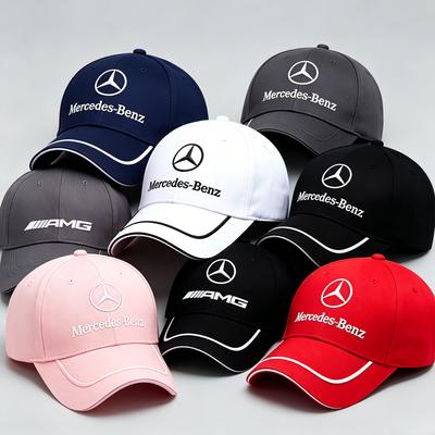 D6Embroidery Adjustable Outdoor Sport Hiking Fishing Hats Baseball Caps For Mercedes Benz W211 W203 W204 W210 W124 AMG W202 W212
