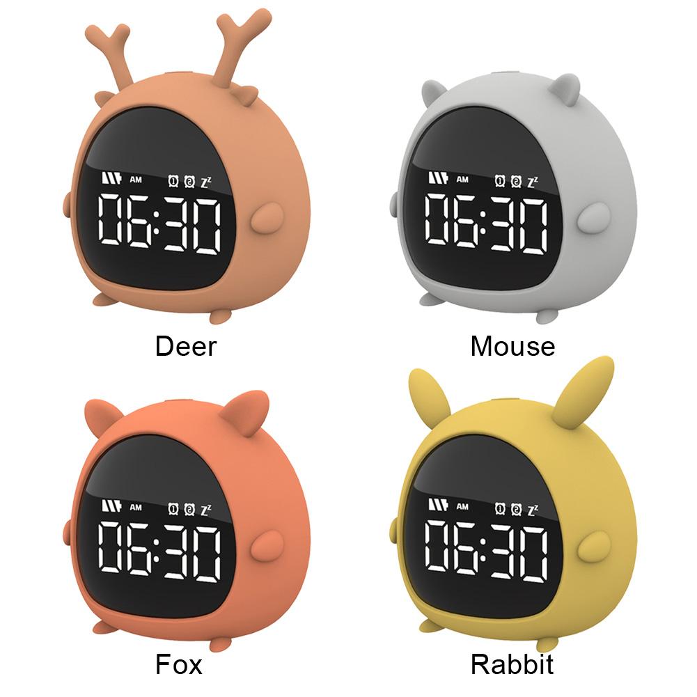High Accuracy Mini LCD Display Kids Clock Night Light Travel Bedside Alarm Clock High Accuracy Mini LCD Display Kids Clock Night Light Travel Bedside Alarm Clock