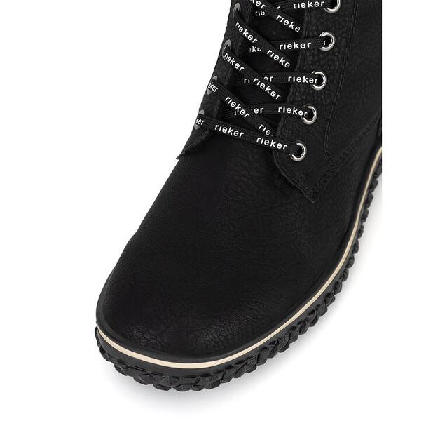 Rieker Z4218-00 Black Ankle Boots