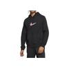 Nike Embroidered Graffiti Logo Hoodie Men Hoodie Black BV8733-010