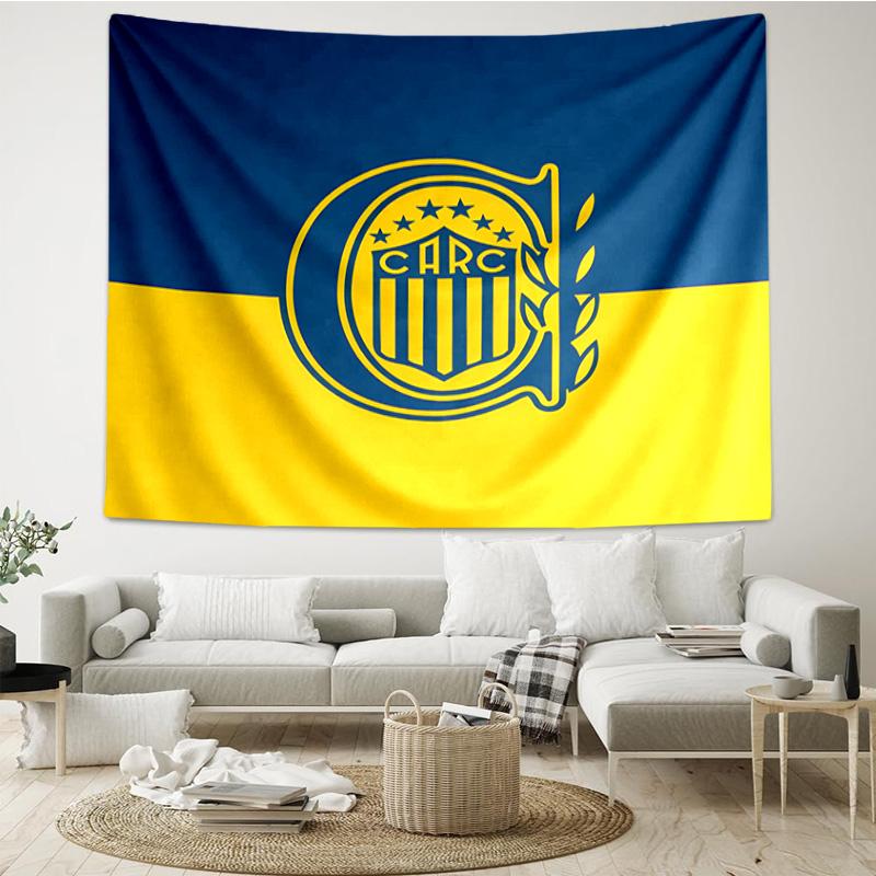 Rosario Central Crest Tapestry Hanging for Bedroom,Livingroom, Playroom,Decor Art Room Wall Tapestry Holiday and Birthday Gifts
