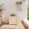 VidaXL Jardinière 31x31x31 cm bois de pin massif 837394