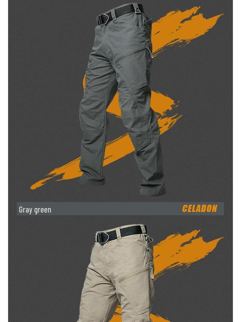 Herren Outdoor Taktische Wasserdichte Cargohose - Stretch, Locker, Mehrere Taschen, für Frühling und Herbst