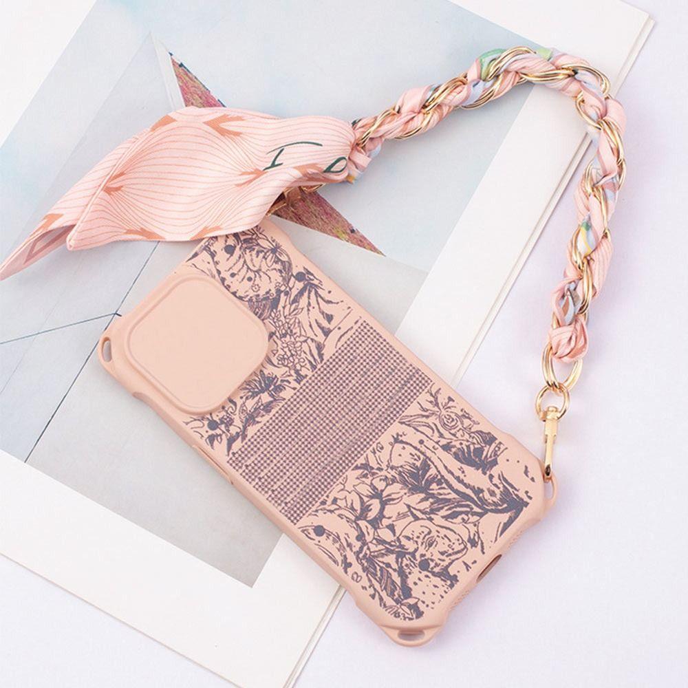 

Luxury Phone Lanyard Floral Phone Case Chain Straps Fashion Hanging Cord 8