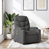 VidaXL Reclining Massage Armchair, Relaxation Chair with Cup Holders, Seat with Backrest and Armrests Living Room, 372454