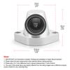1.5 Inch 90° Billet Aluminum Swivel Water Neck Thermostat Housing Fit for GM LS1 LS2 LS3 LS7 LS9 LSA L76 For Vortech L92