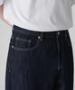 MUSINSA STANDARD Linen-Like Wide Denim Pants [Deep Indigo]