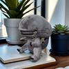 24cm Buitenaards Xenomorph Vormige Ritsmond Pluche Speelgoed Film Knuffeldieren Cartoon Pluche Poppen Speelgoed voor Kinderen Fans Verjaardagscadeaus