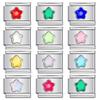 DIY Beads Jewelry Gifts Making Italian Bracelet Fashion Colorful Pentagram Rhinestone Charm Link Fit 9mm Stainless Steel