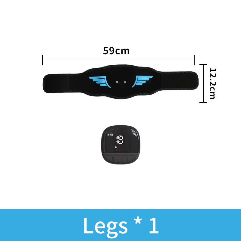 EMS Abdominal Muscle Metal Sheet Belt - Fitness & Fat Burning Exercise Device