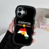 Kurdistan Flag Wavy Edge TPU Mobile Phone Case for iPhone 17 16 15 14 13 12 11 Air Pro Max Plus Colorful Cover