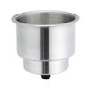 Stainless Steel Cup Holder Marine Boat RV Water Drink Bottle Rustproof Polished All Over Top Polished for Yacht Boat Cup Hold