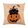 New Funny Pumpkin Print Pillow Cover Halloween Home Sofa Decoration Cushion Cover Bedside Cushion