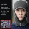 Zateplená fleecová větruodolná kukla Čepice Zesílený nákrčník Čepice na lyžování cyklistiku a venkovní sporty Unisex zimní čepice