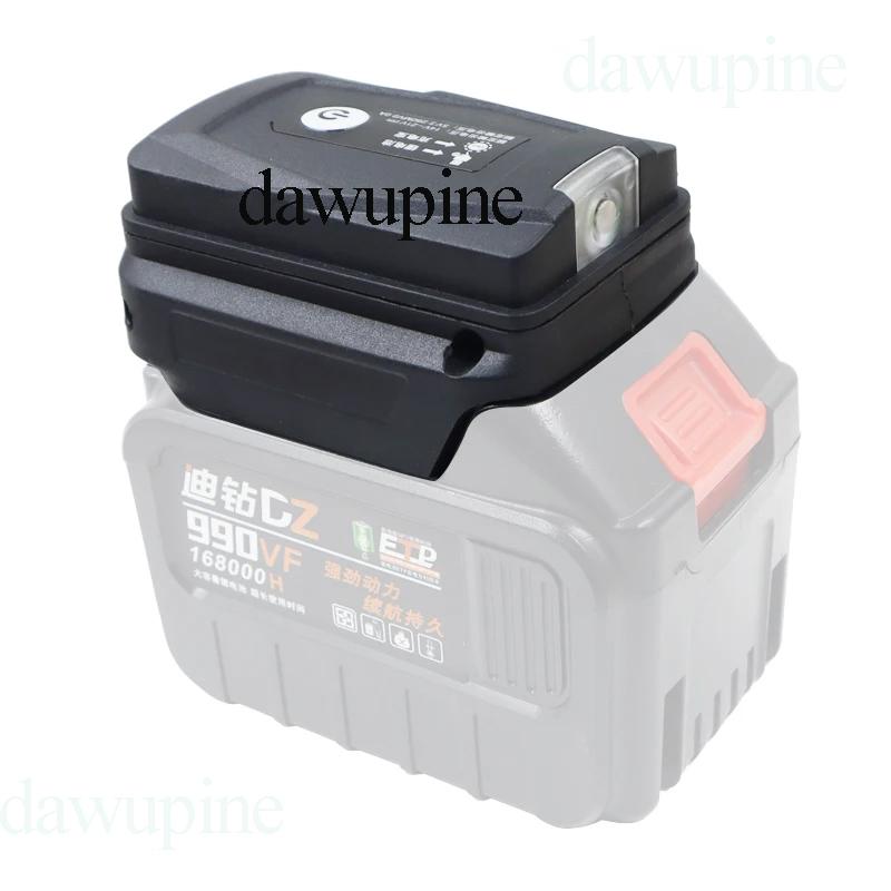 Li-ion Battery Case Adapter For Makita 18V Dual USB Ports Power Bank Phone Charger LED Working Light Converter Lamp Flashlight
