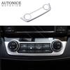 Cadre de boutons de console centrale intérieure couleur fibre de carbone, couvercle doré pour Toyota RAV4 2013 2014 2015 2016 2017 2018