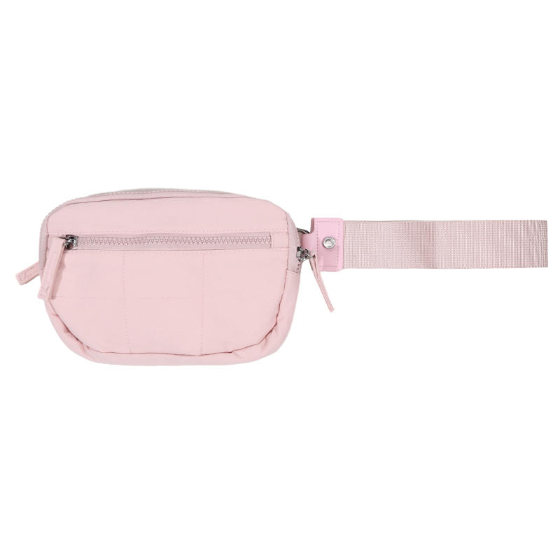 Women's Keychain Wallet The Wallet Zip Waterproof Nylon Card Wallet Pouch Wristlet Zip Card Case With Clear ID Window