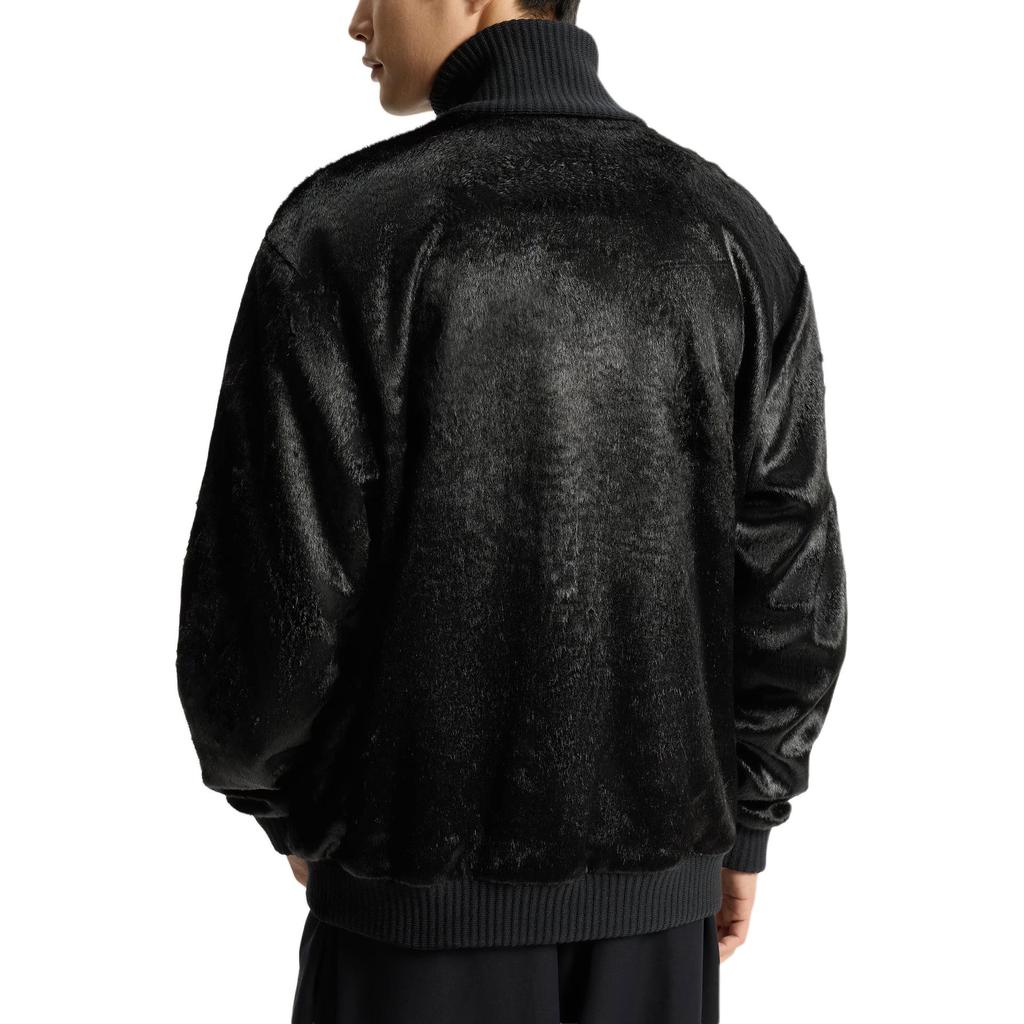 adidas Originals TRACK TOP PELZ Samtgefühl Mantel Unisex KU9406