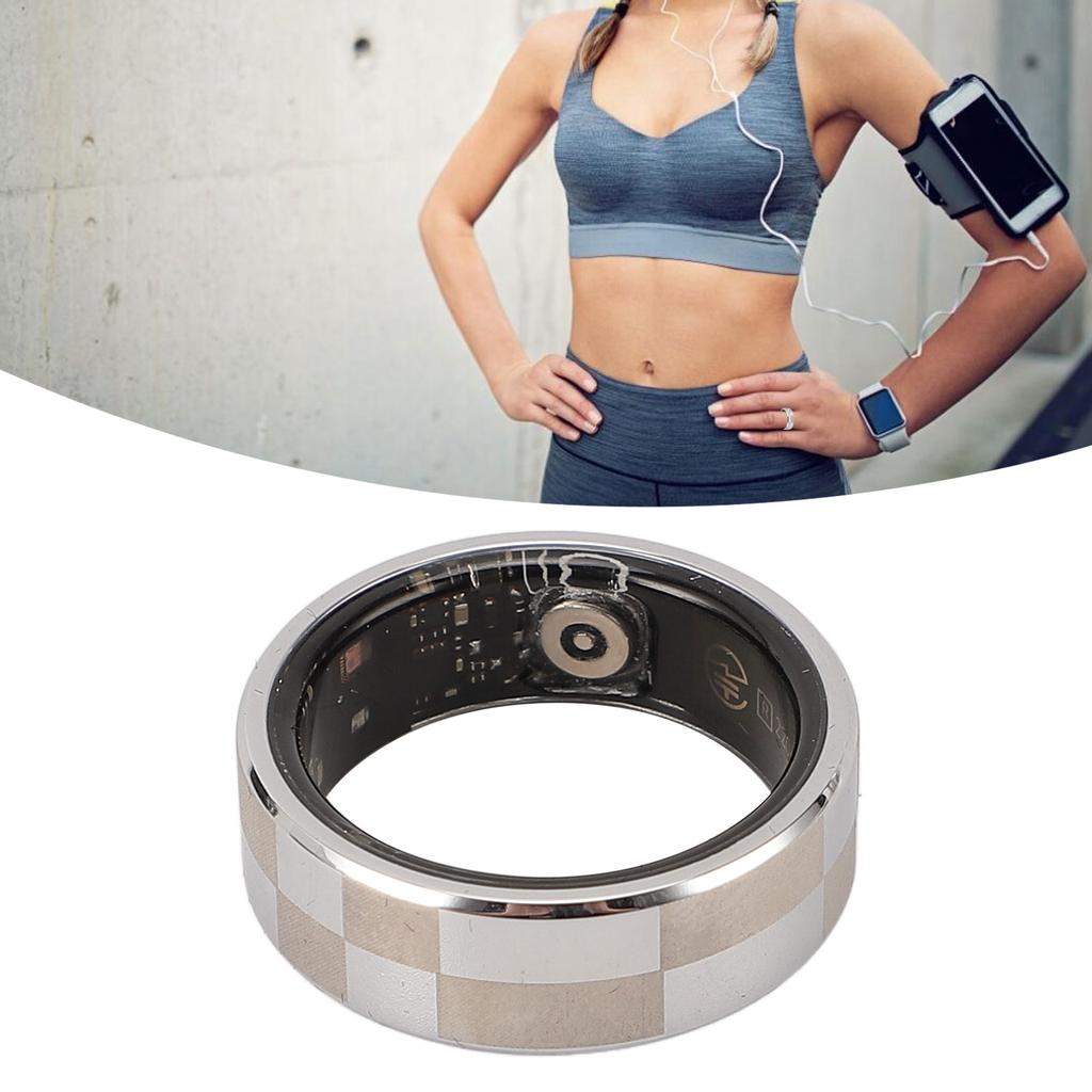 Smart Ring Gesture Control 5ATM Water Proof Aluminium Alloy Smart Health Fitness Ring