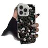 Black and White Rose Energetic Phone Case for iPhone 17/16/15/14/13 Promax
