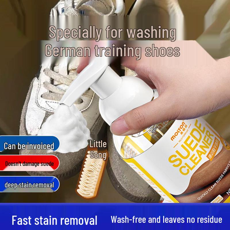 Special Cleaner for Suede, Nubuck, and Velour German Training Shoes