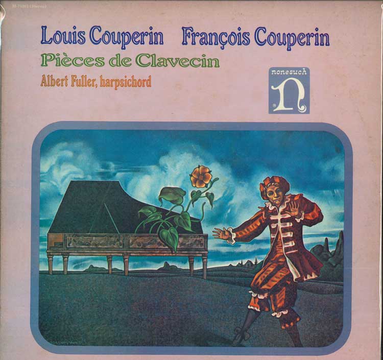 LP Record LOUIS COUPERIN, FRANCOIS COUPERIN,  - Pieces De Clavecin H71265 NONESUCH US Classical Used