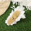 AWAYTR Korean Simulation Flower Hair Clip Bohemian Duckbill Clip Cloth Girl Hair Clip Headdress Barrettes Flowers Hairpin Women