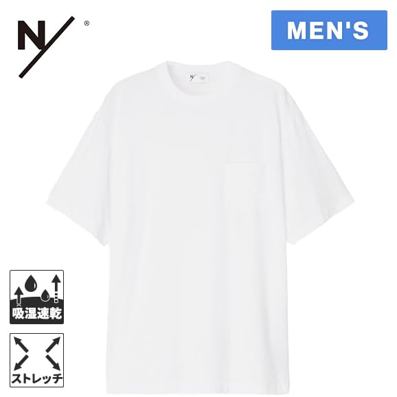[NEUTRALWORKS.] FD SHORT SLEEVE POCKET CREW White L