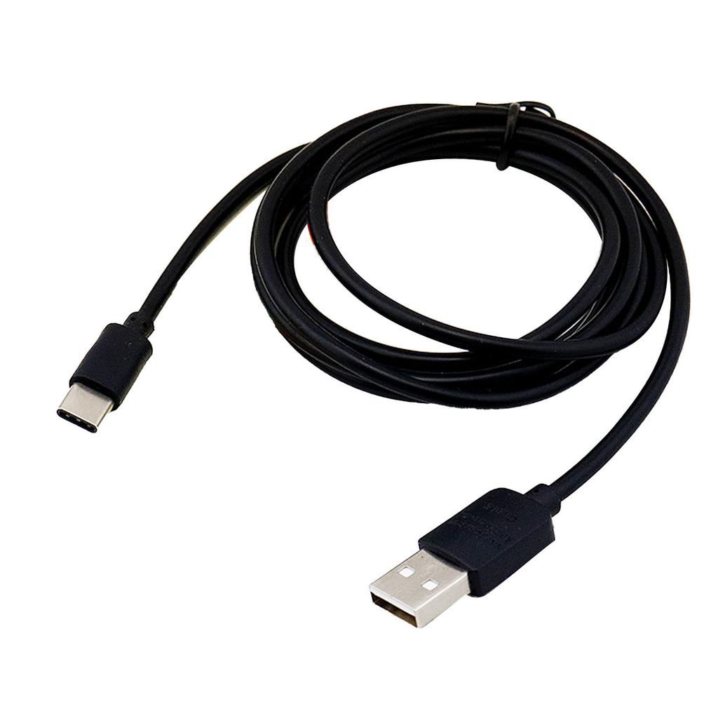 Καλώδιο USB C USB 2.0 PVC Γρήγορης Φόρτισης Μεταφοράς Δεδομένων Τύπου C για Κινητά Τηλέφωνα Tablets 2m Μαύρο