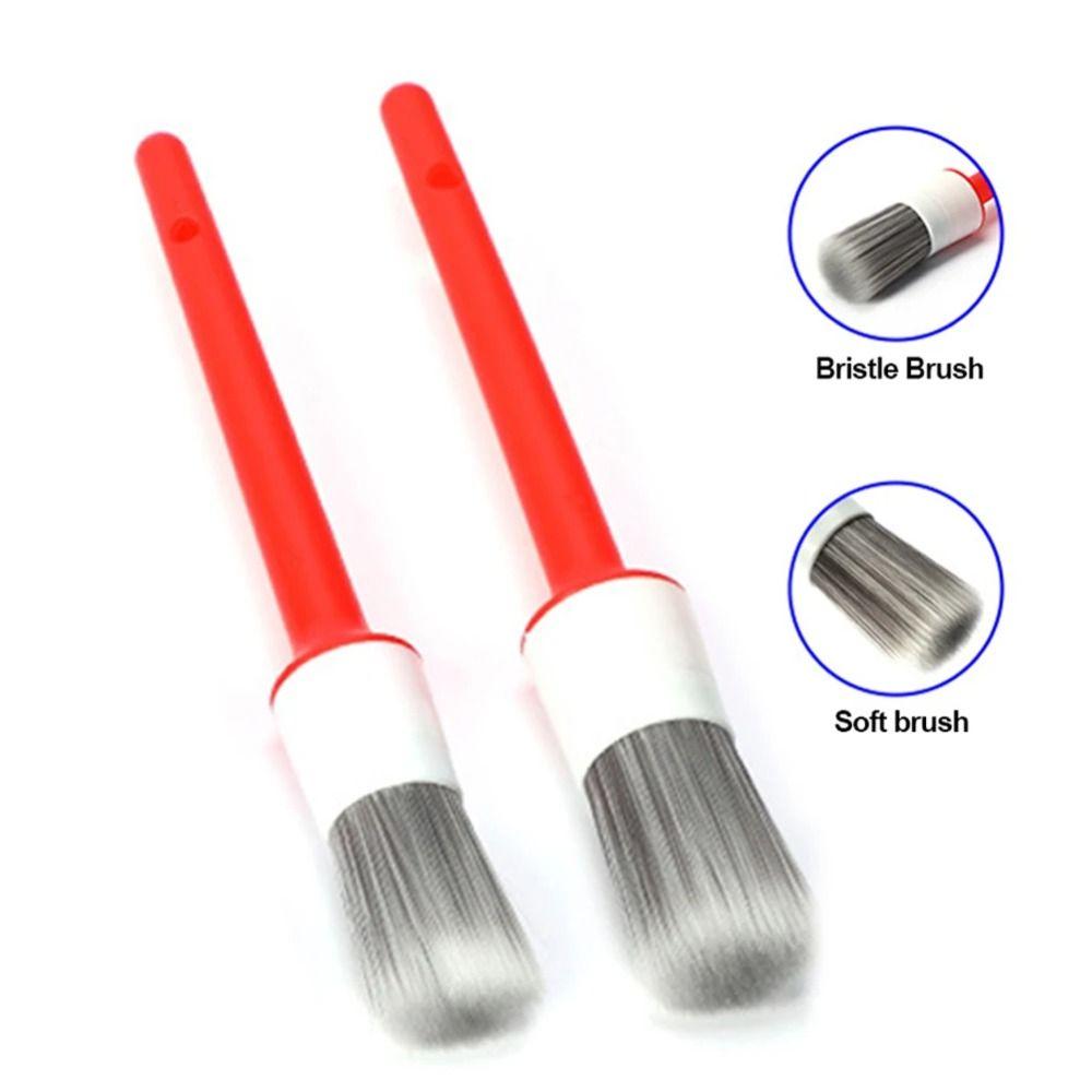 5Pcs XS-XL Car Cleaning Brush Washing Automotive Brushes Kit Auto Detail Tools  Exterior Interior
