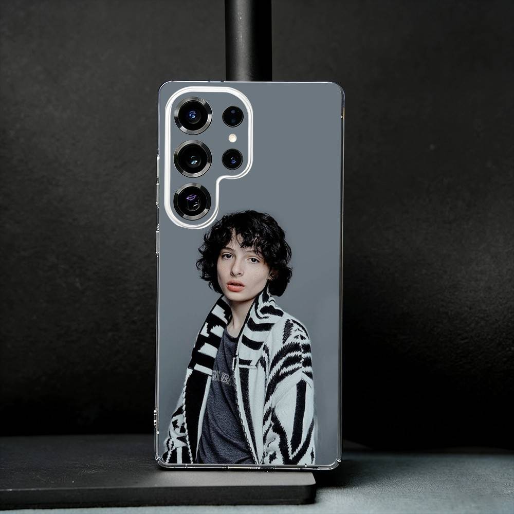 Finn Wolfhard Actor Phone Case For Samsung S25,S24,S21,S22,S23,S30,Ultra,S20,Plus,Fe,Note,10,9,5G Transparent Cover