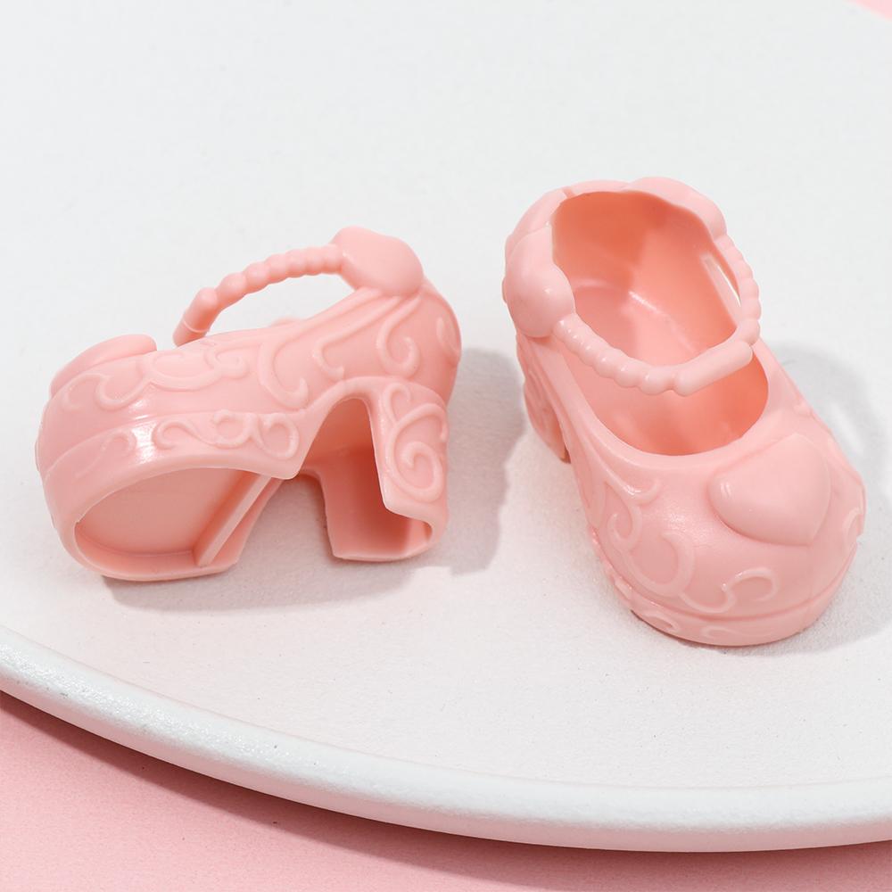 1Pair Cute Differents Pink White Doll Clothes Toys Sandals Doll Shoes Accessories